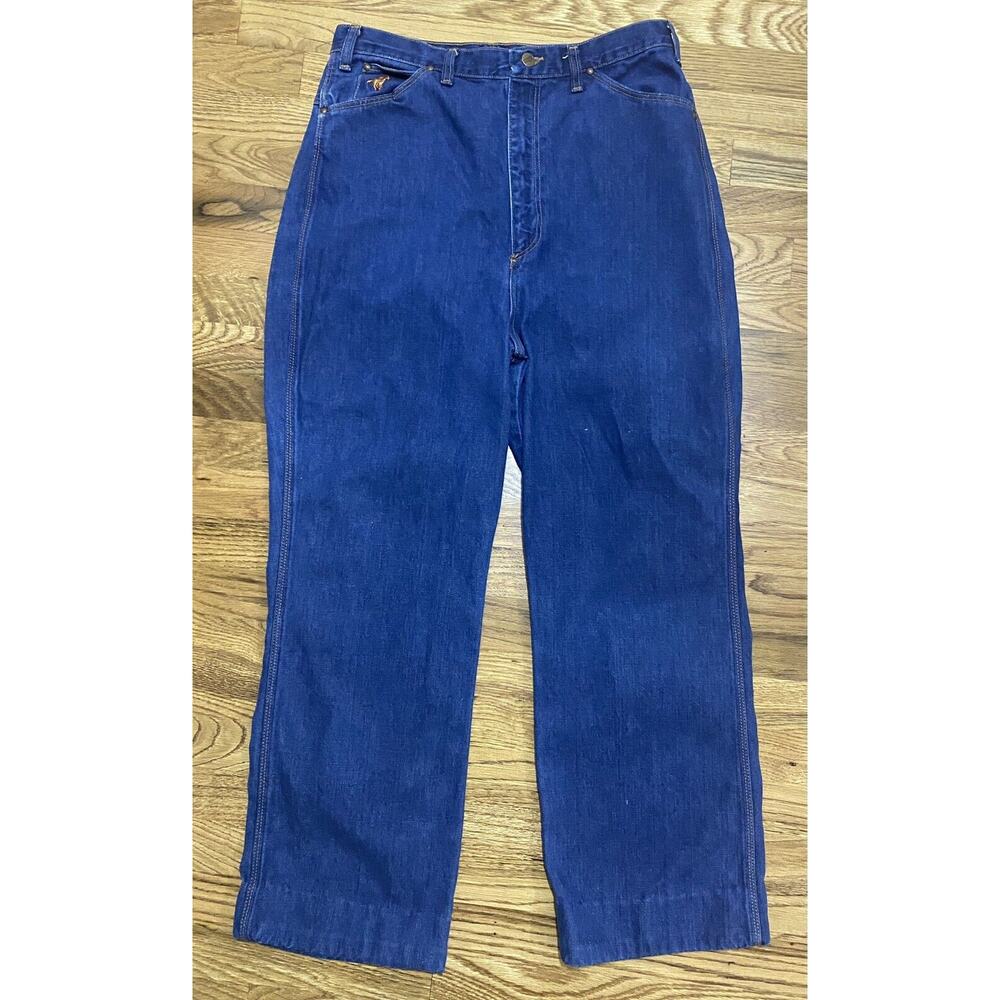 Vintage Wrangler No Fault Denim Jeans Size 34 Women’s High Rise Mom Retro USA 10